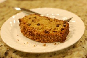 DSC_0288 Pumpkin Streusel Bread made from raw field pumpkin