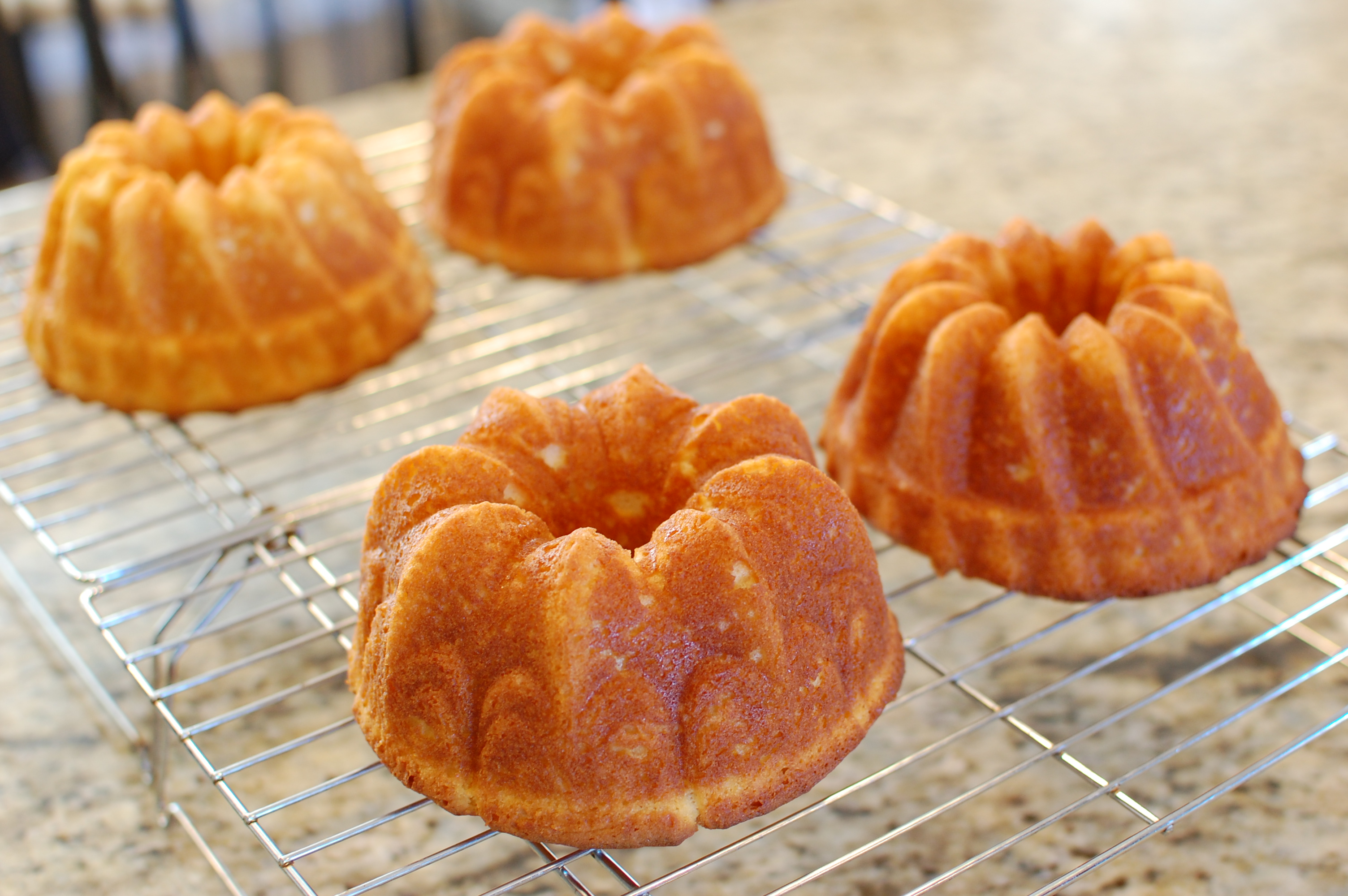 Glazed Orange Bundt Cake (baking with decorative bundt pans)