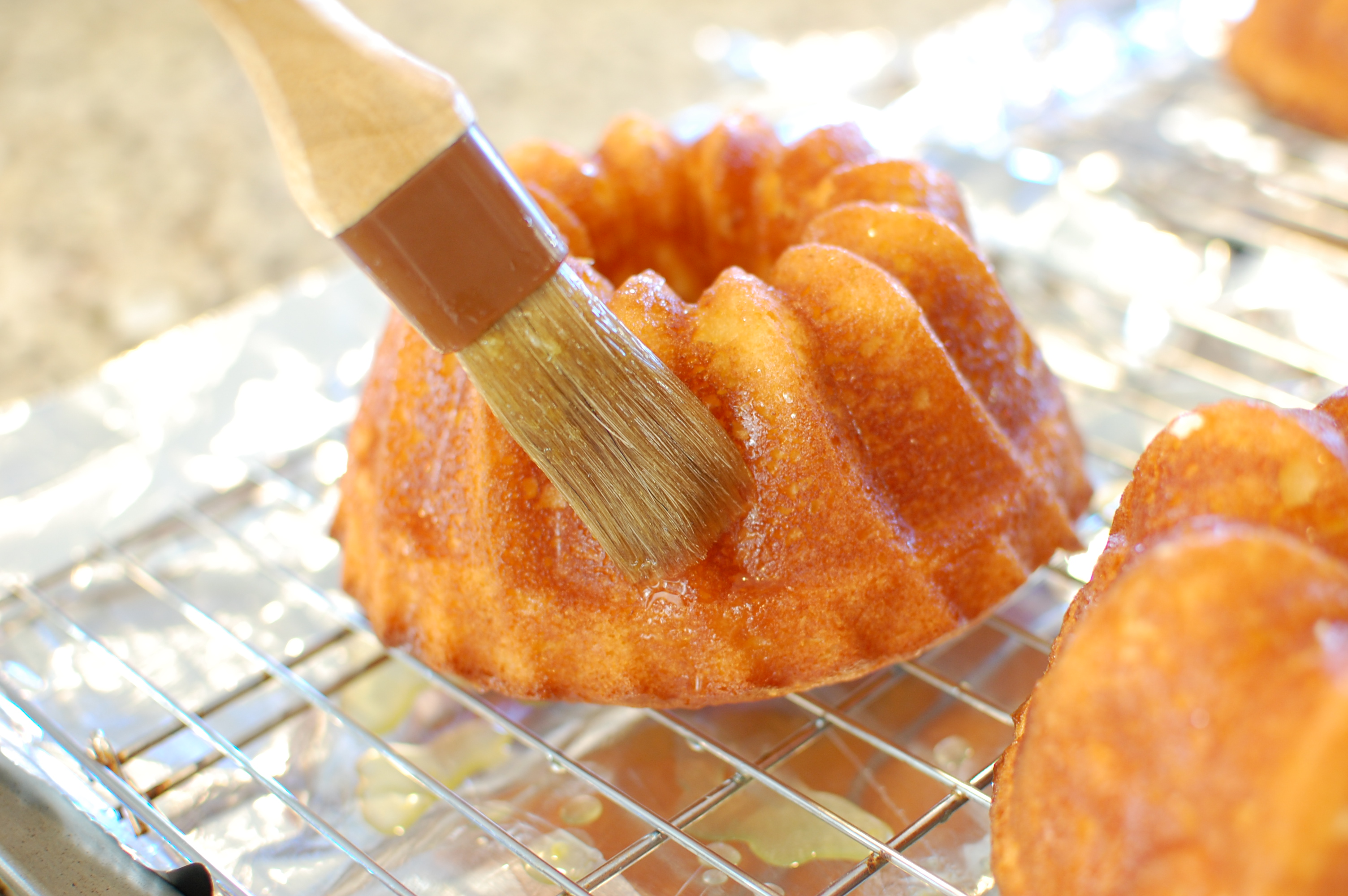 Glazed Orange Bundt Cake (baking with decorative bundt pans)