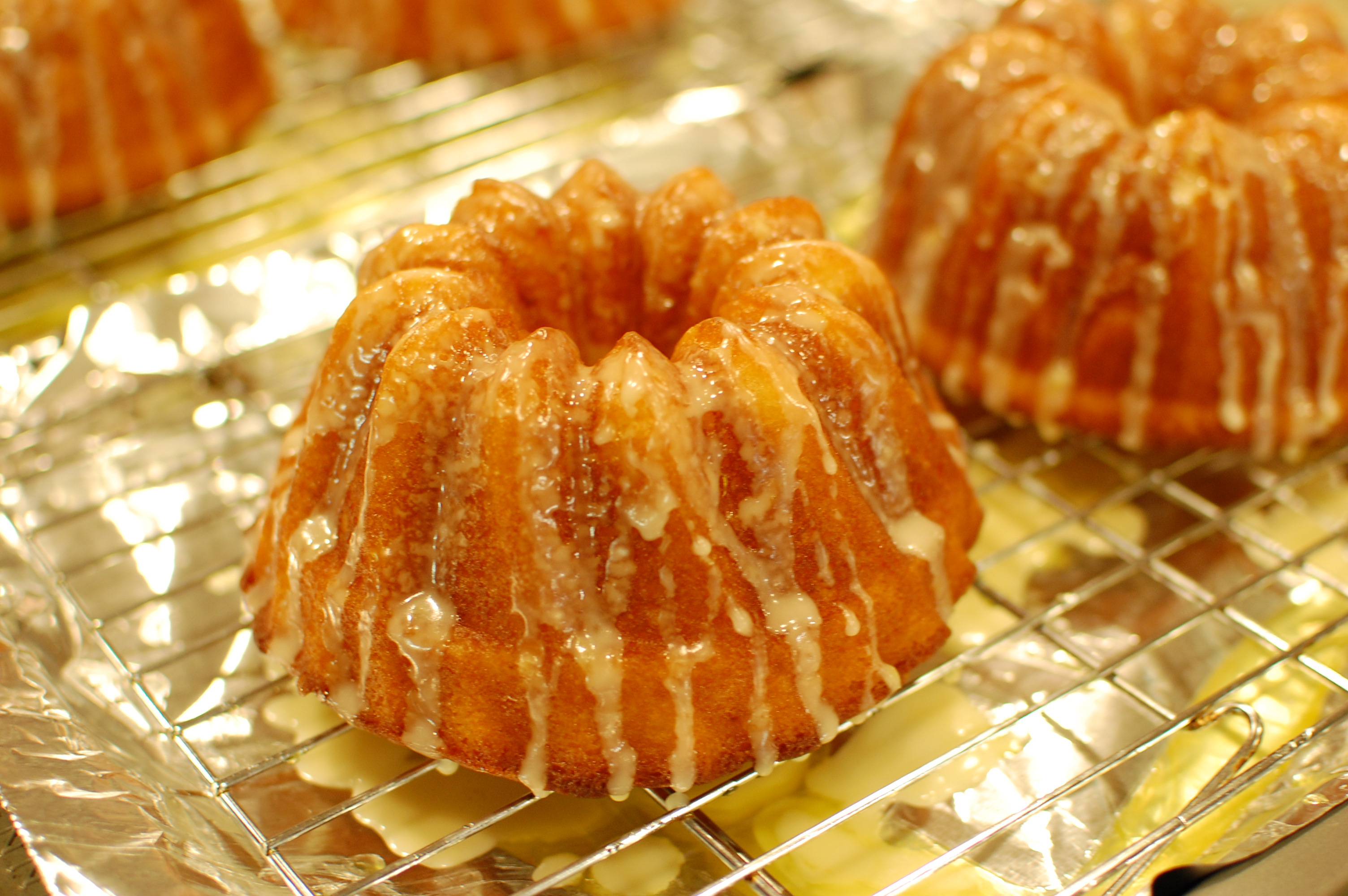 Glazed Orange Bundt Cake (baking with decorative bundt pans)