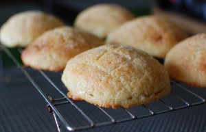 Chinese Pineapple Buns (a.k.a. Japanese Melon Pan)