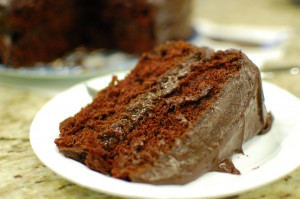 Old Fashioned Chocolate Cake