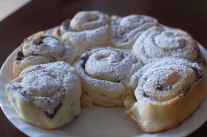 Mohnstrudel Rolls (Austrian Poppyseed Rolls)