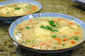 Chicken (or Turkey) and Dumplings