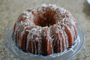 Coconut Lime Bundt Cake