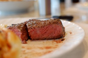 Perfect Medium Rare Beef Ribeye Steaks on the Big Green Egg Charcoal Grill