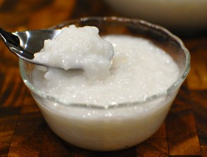 Coconut Cardamom Rice Pudding