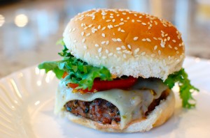 Jalapeño Pepper Jack Burgers