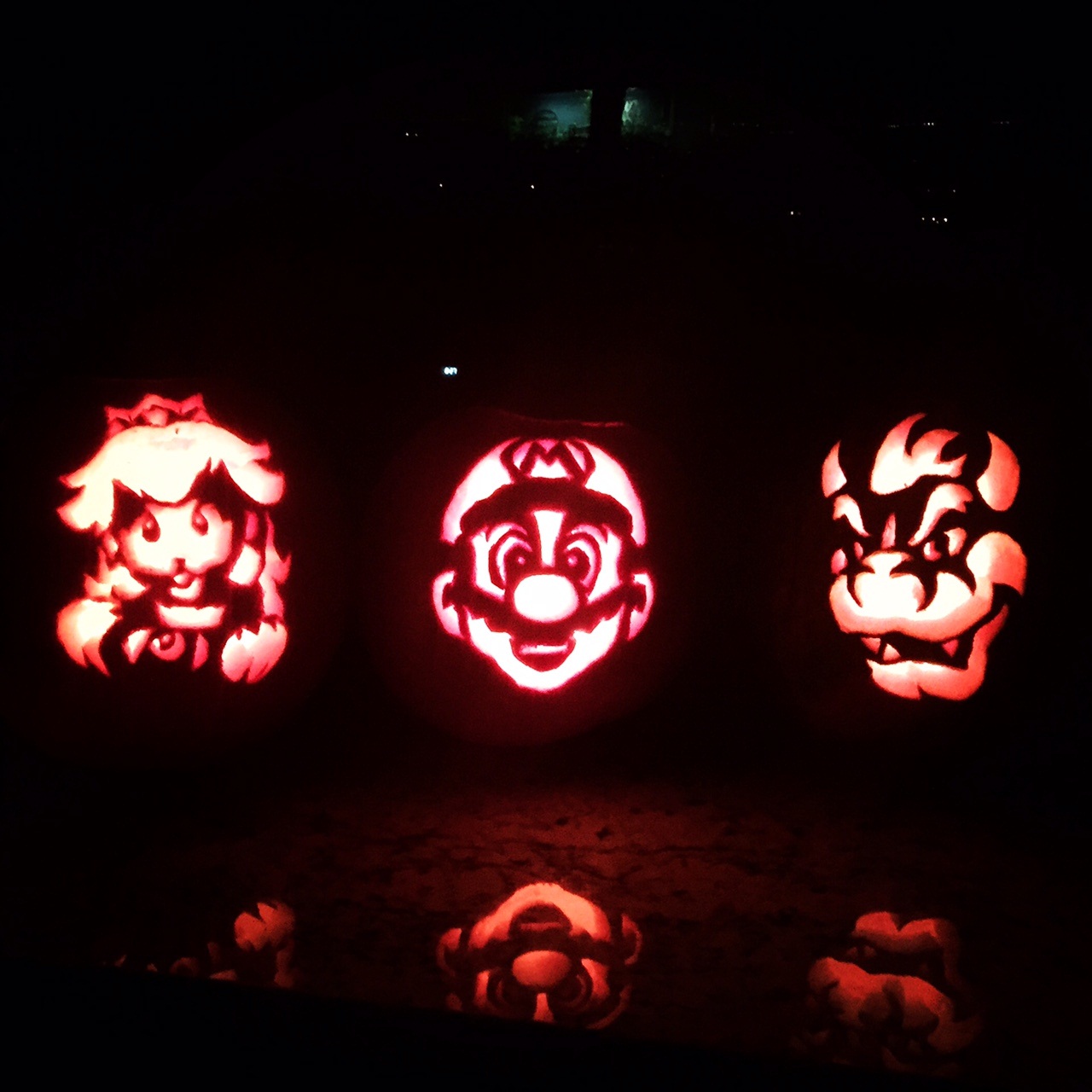 Mario And Peach Pumpkin Carving Patterns