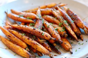 Balsamic Roasted Carrots