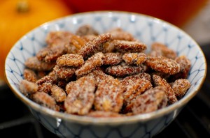 Pumpkin Pie Spiced Pecans