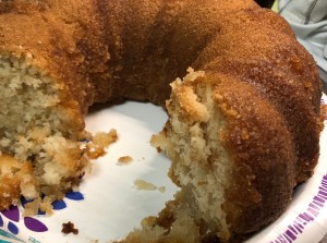 Vegan Coconut Rum Cake