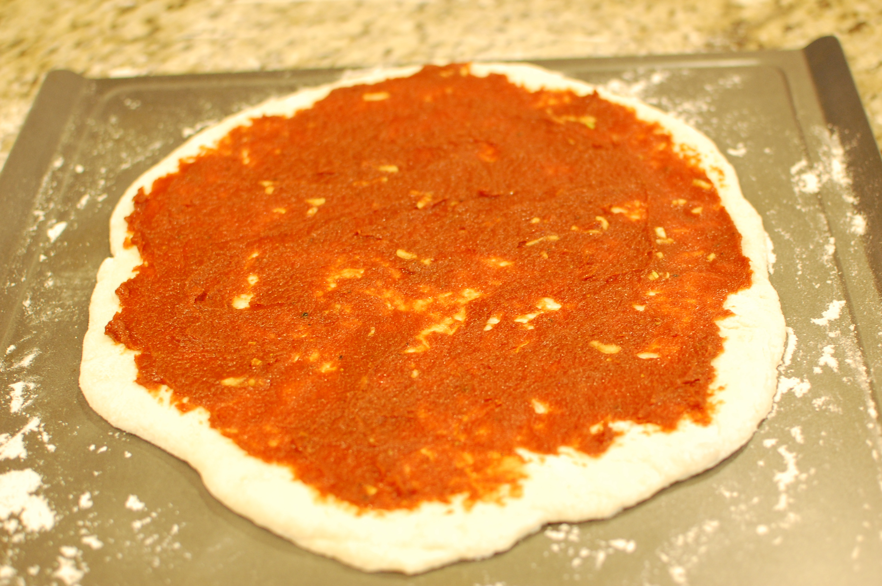 быстрая пицца в духовке на сухих дрожжах фото 112