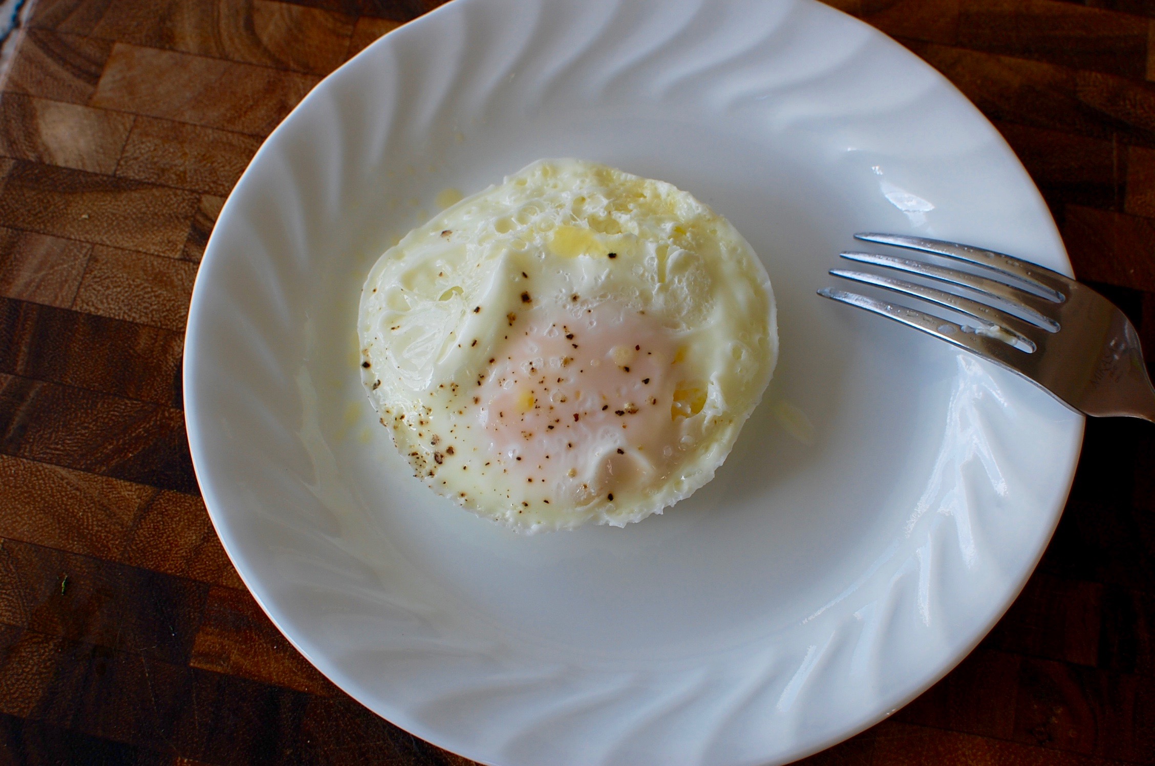 Microwave Fried Egg — The 350 Degree Oven